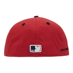 Dsquared2 Huer & Kasketter*Broderet baseballkasket med silikonedetalje Rød