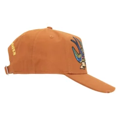 Dsquared2 Huer & Kasketter*Broderet baseballkasket med spænde Orange