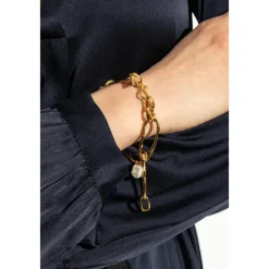 Forte Forte Smykker*Bronze armbånd Gul