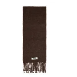 Jacquemus Tørklæder*Alpaca Mohair Tørklæde AW25 Brun