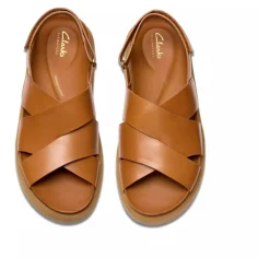 Clarks Sandaler*damesandal Aristella Sun Brun