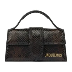 Jacquemus Håndtasker*Håndtaske med Aftagelig Strop Brun