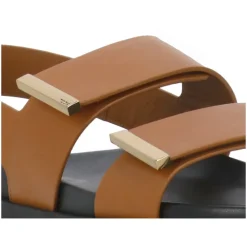 Tod's Sandaler*Læder Sandaler med Velcrolukning Brun