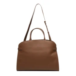 Coccinelle Håndtasker*Læder Skuldertaske med Magnetlukning Brun