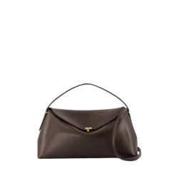 TotêMe Håndtasker*læder top håndtaske Brun