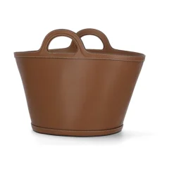 Marni Indkøbstasker*Læder Tote Taske Brun