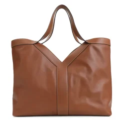 Saint Laurent Indkøbstasker*læder Y Skuldertaske Brun