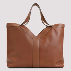 Saint Laurent Indkøbstasker*læder Y Skuldertaske Brun