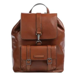 The Bridge Rygsække*læderrygsæk Cesare Line Brun