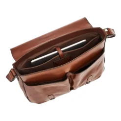 The Bridge Rygsække*læderrygsæk Cesare Line Brun