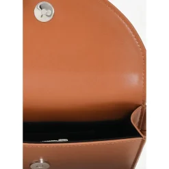 Marni Clutch*Skuldertaske med Logoprint Brun