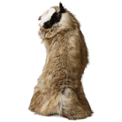 Dolce & Gabbana Huer & Kasketter*Ugle Faux Fur Hovedhue Brun