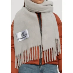 Marni Tørklæder*Brushed Alpaca Scarf Grå