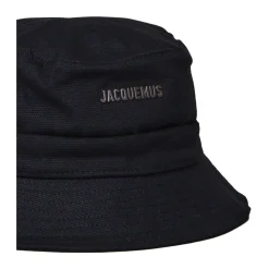 Jacquemus Huer & Kasketter*Bøttehat Le bob Gadjo Knotted Sort