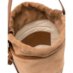 Fabiana Filippi Skuldertasker*Bucket Bag Brun