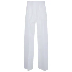 Patou Bukser*Bukser med elastisk talje Hvid