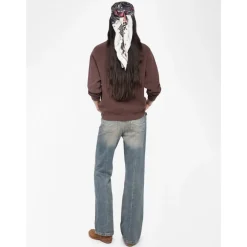 Zadig & Voltaire Sweatshirts|Striktrøjer & Sweatere*Burgundy Voltaire Paris Sweatshirt Rød