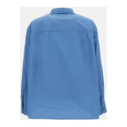 Casey Casey Bluser & Skjorter*Camicia i poplin med kridtstriber Blå