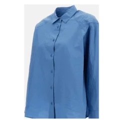 Casey Casey Bluser & Skjorter*Camicia i poplin med kridtstriber Blå