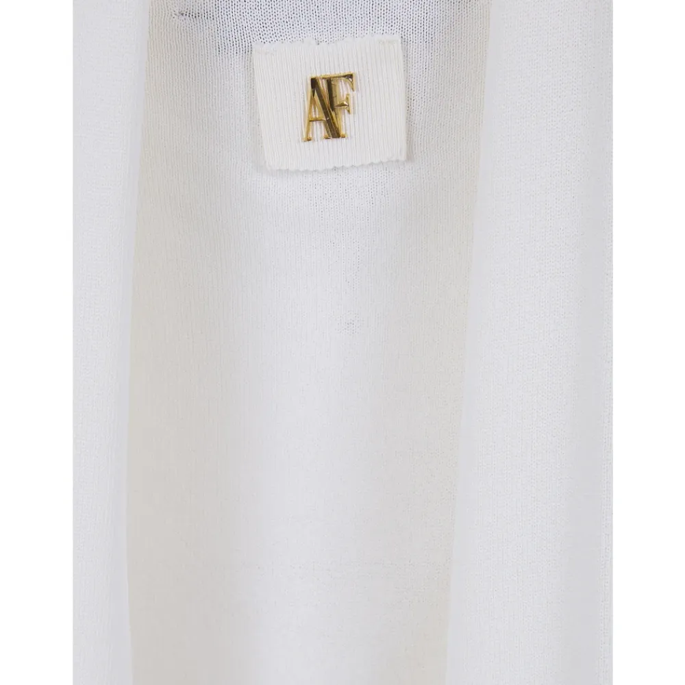 Alberta Ferretti Bluser & Skjorter*Cape Shirt Hvid