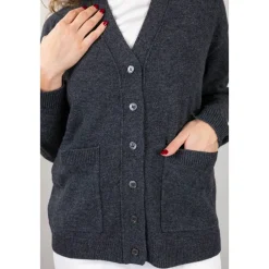 Seventy Striktrøjer & Sweatere*Cardigans Grå