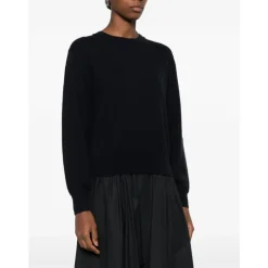 Lisa Yang Striktrøjer & Sweatere*Cashmere Long Sleeve Blå