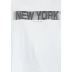Anine Bing T-Shirts*Cason Blur Tee Hvid