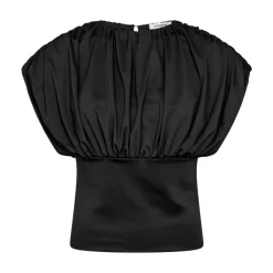 Co'Couture Bluser & Skjorter*CattiaCC Top Sort