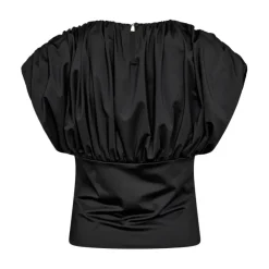 Co'Couture Bluser & Skjorter*CattiaCC Top Sort