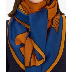 Inoui Editions Tørklæder*Cavale 130 Carré Blå