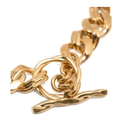 Saint Laurent Smykker*Chain Choker Gul