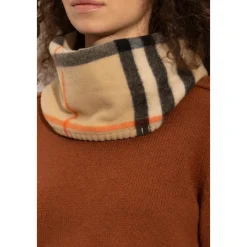 Burberry Tørklæder*Check Cashmere Snood Beige
