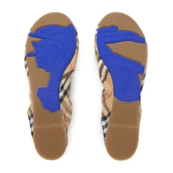 Burberry Ballerina Sko*Check Fawn Ballerinas Beige