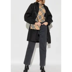 Burberry Bluser & Skjorter*Checkered Shirt Beige