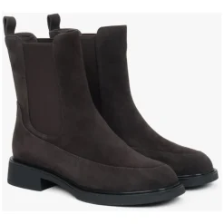 Estro Chelsea Boots*Chelsea Boots med elastisk indsats Brun