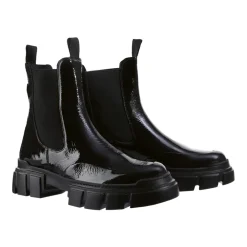 Högl Chelsea Boots*Chunky Chelsea støvler med profil sål Sort