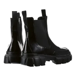 Högl Chelsea Boots*Chunky Chelsea støvler med profil sål Sort