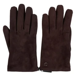 Orciani Handsker*Classic Suede Gloves Brun