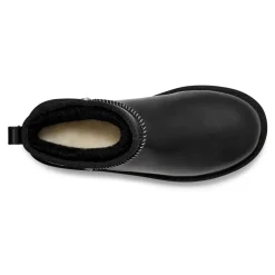 UGG Støvler*Classic Ultra Mini Leather Regenerate Støvler Black Sort