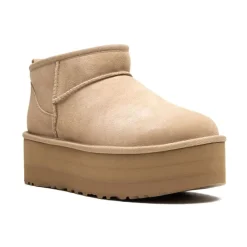 UGG Støvler*Classic Ultra Mini Platform Støvler Sand Beige