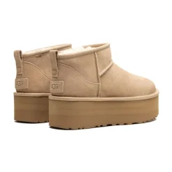 UGG Støvler*Classic Ultra Mini Platform Støvler Sand Beige