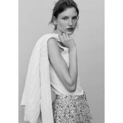 The New Society Nederdele*Cloe Long Skirt Blå