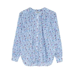 The New Society Bluser & Skjorter*Cloe Shirt Blå