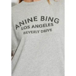 Anine Bing T-Shirts*Cohen T-Shirt Grå