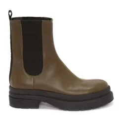 JW Anderson Chelsea Boots*Combat Støvletter Grøn