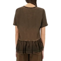 UMA WANG T-Shirts*Contemporary Draped Knit Top Brun