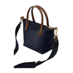 Tommy Hilfiger Indkøbstasker*Corporate TH Monogram Crossbody Tote Bag Blå