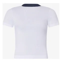 Patou T-Shirts*Cotton T-shirt With Logo Hvid