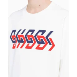 Gucci Sweatshirts*Crewneck Sweatshirt Hvid