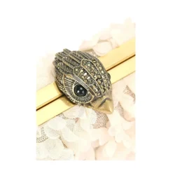 Kurt Geiger Clutch*Crystal Kensington Clutch Beige